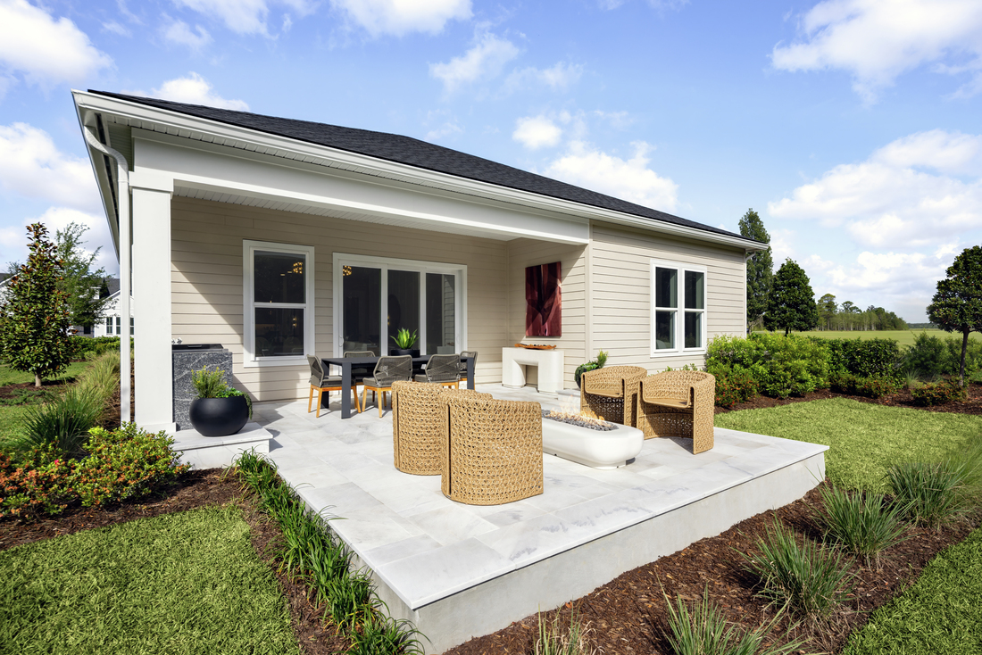 Carling Transitional in Regency at EverRange BackExterior